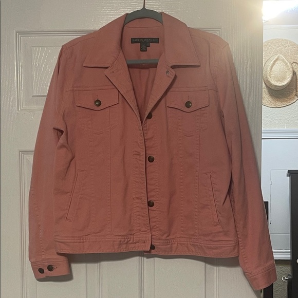 Ralph Lauren Women's Dusty Mauve Pink Jean Jacket - Picture 1 of 3